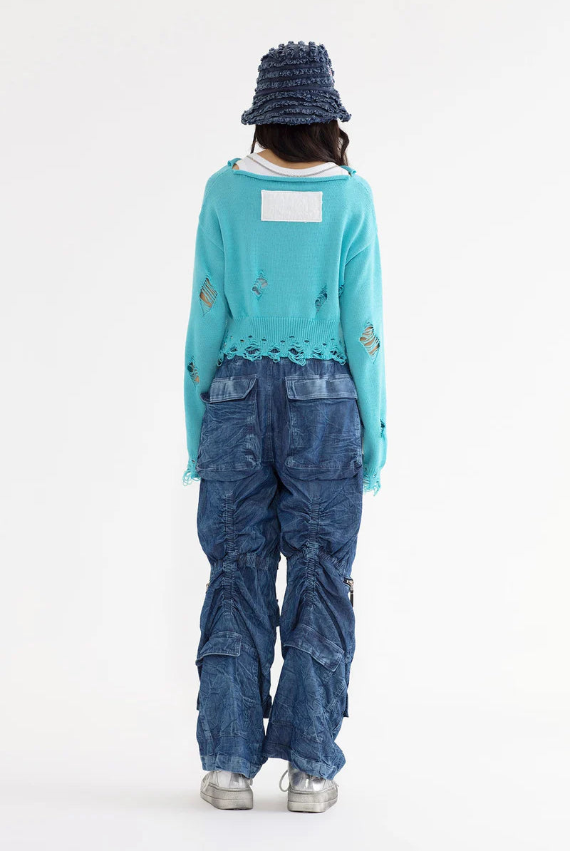 PULLOVER VDR MALHA C/ ROTOS - Carla Valente