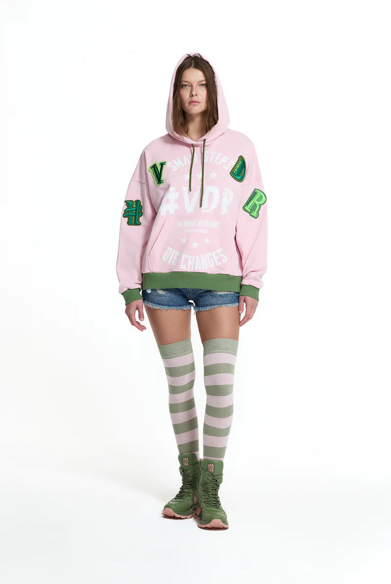 SWEATSHIRT VDR OVERSIZE COM CARAPUÇO COA - Carla Valente