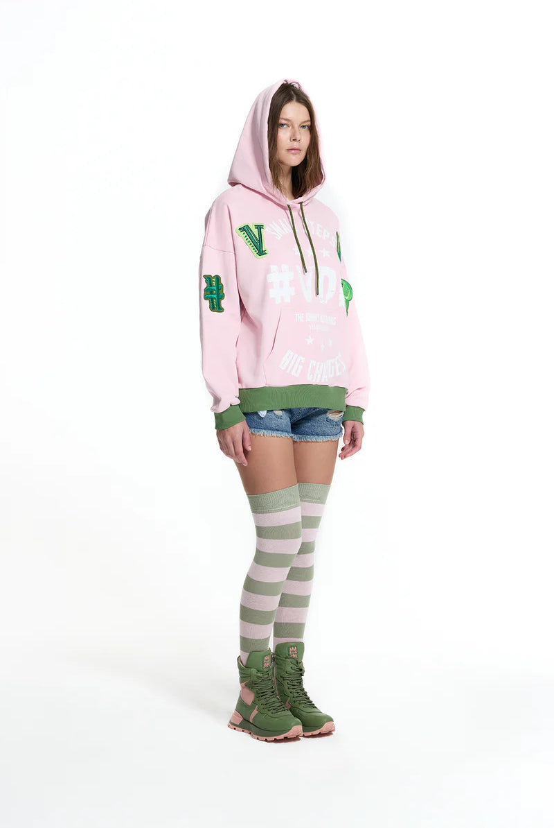 SWEATSHIRT VDR OVERSIZE COM CARAPUÇO COA - Carla Valente