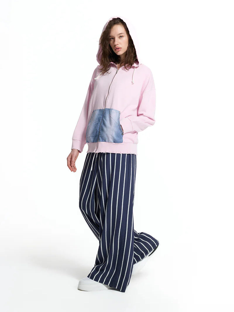 SWEATSHIRT VDR COM BOLSOS CANGURU DE GANGA COM CARAPUÇO - Carla Valente