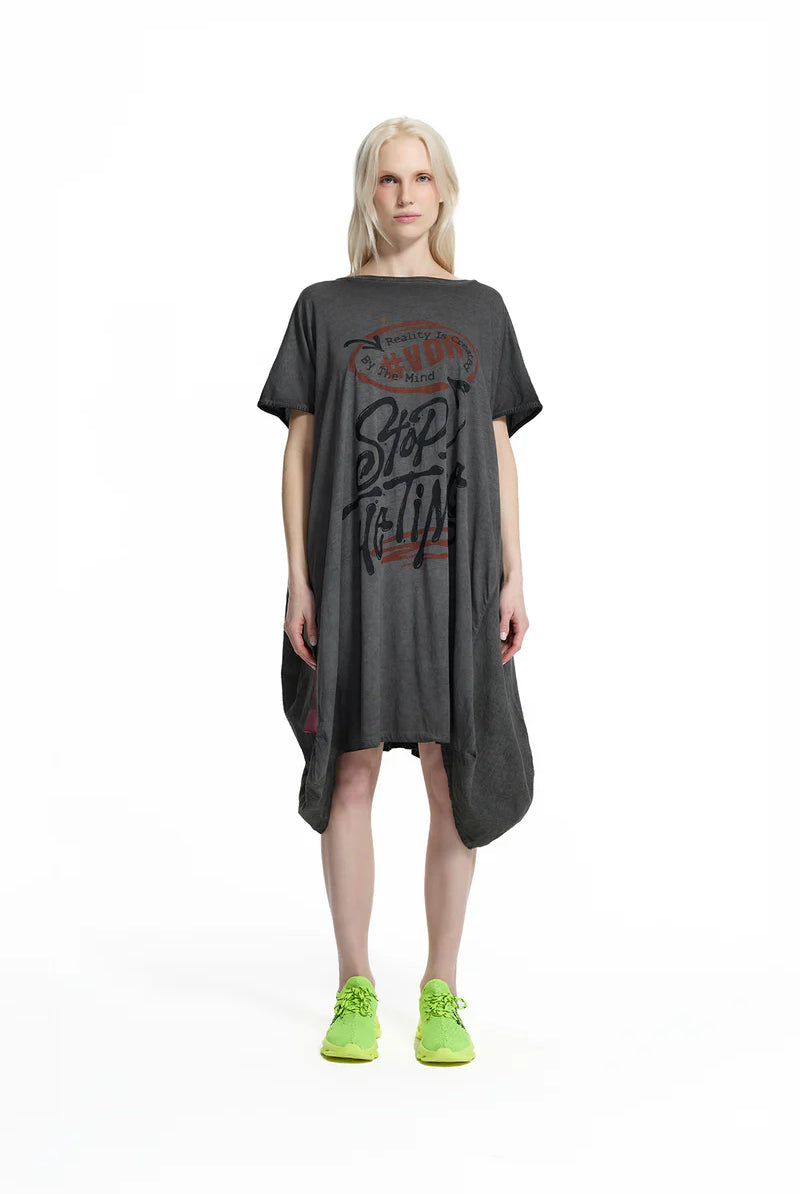 VESTIDO VDR OVERSIZE STOP EATING - Carla Valente