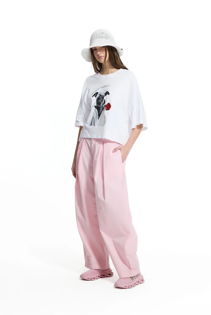 T-SHIRT VDR I´M NOT READY GALGO COM FLOR - Carla Valente