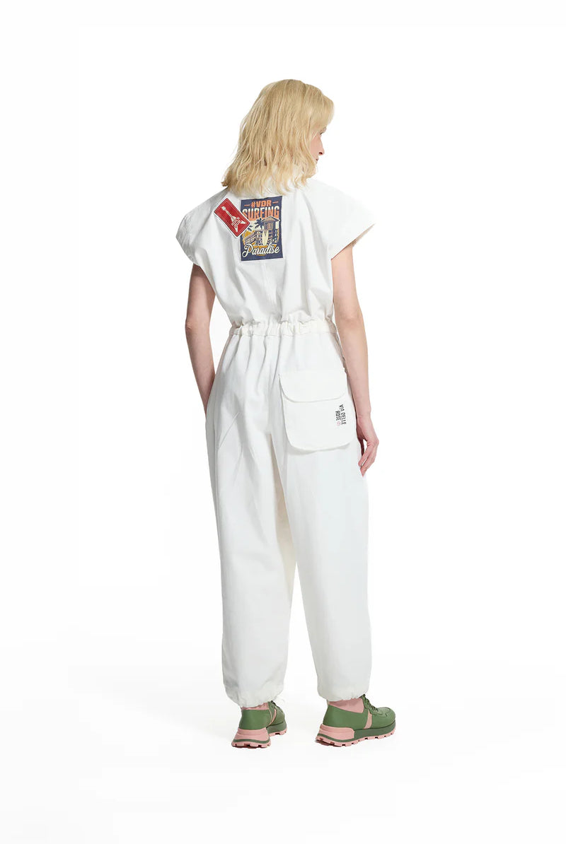 JUMPSUIT VDR COM PATCHWORKS - Carla Valente