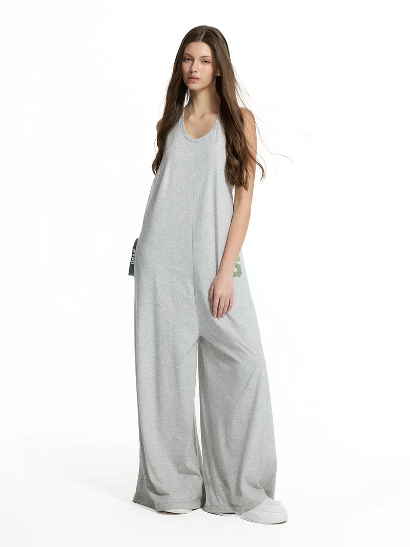 JUMPSUIT VDR WIDE LEG MANGA CAVA - Carla Valente