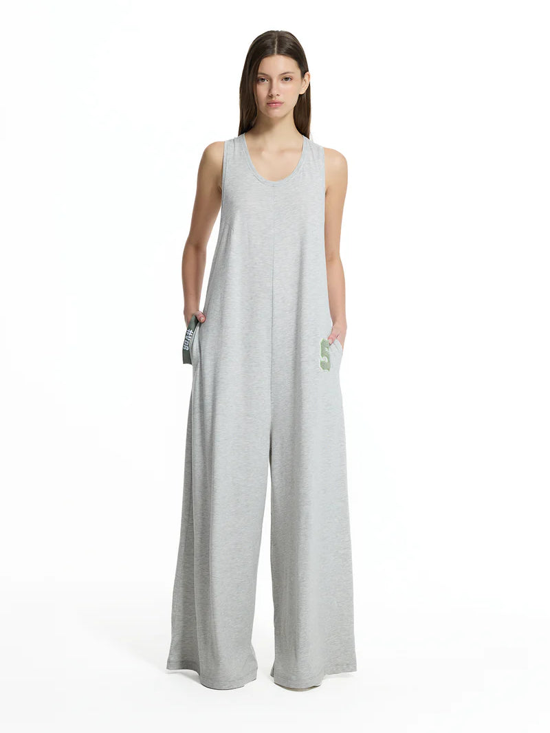 JUMPSUIT VDR WIDE LEG MANGA CAVA - Carla Valente