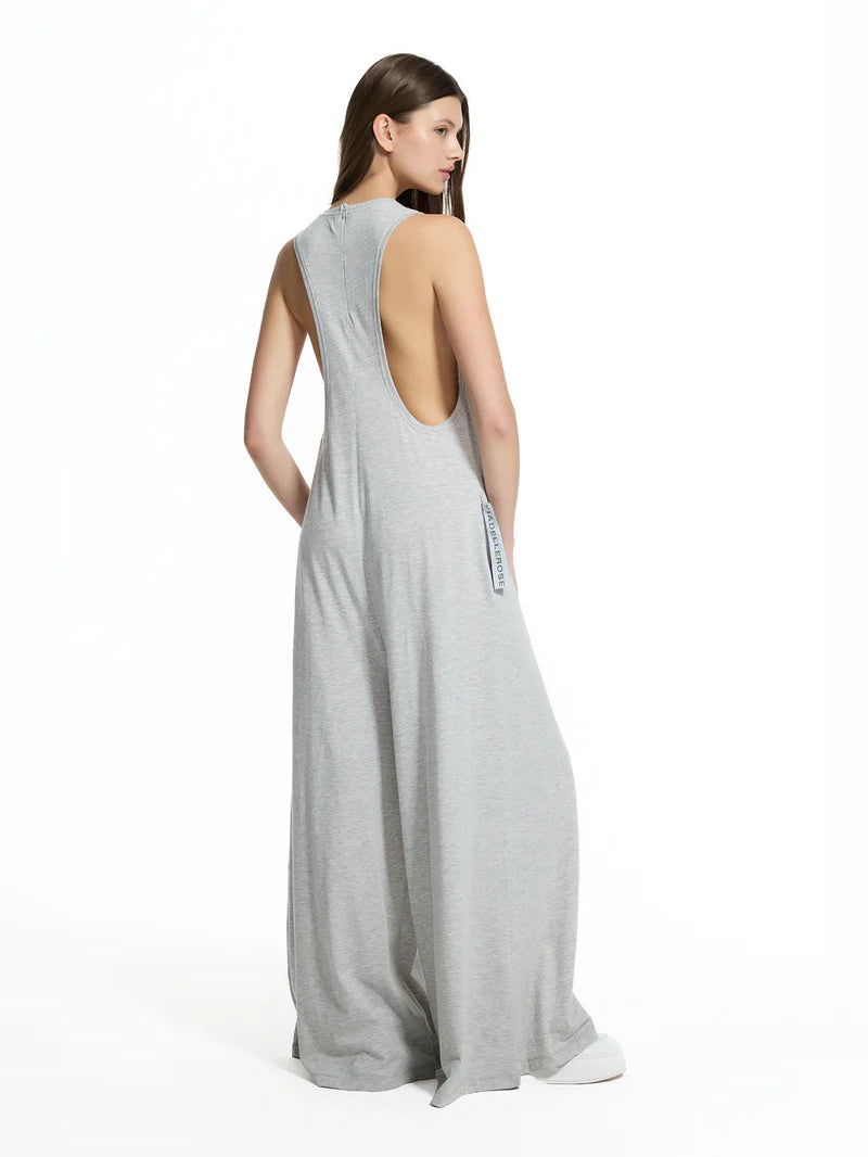 JUMPSUIT VDR WIDE LEG MANGA CAVA - Carla Valente