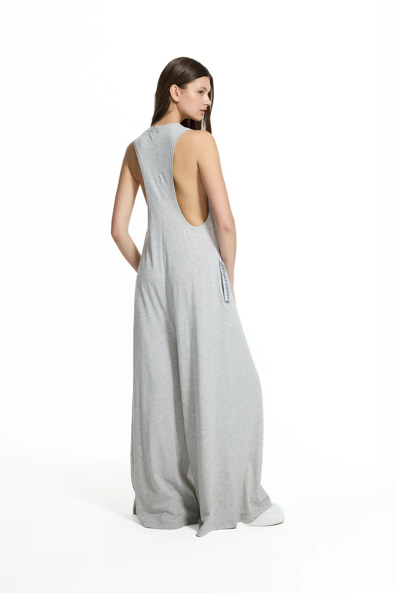 JUMPSUIT VDR WIDE LEG MANGA CAVA - Carla Valente