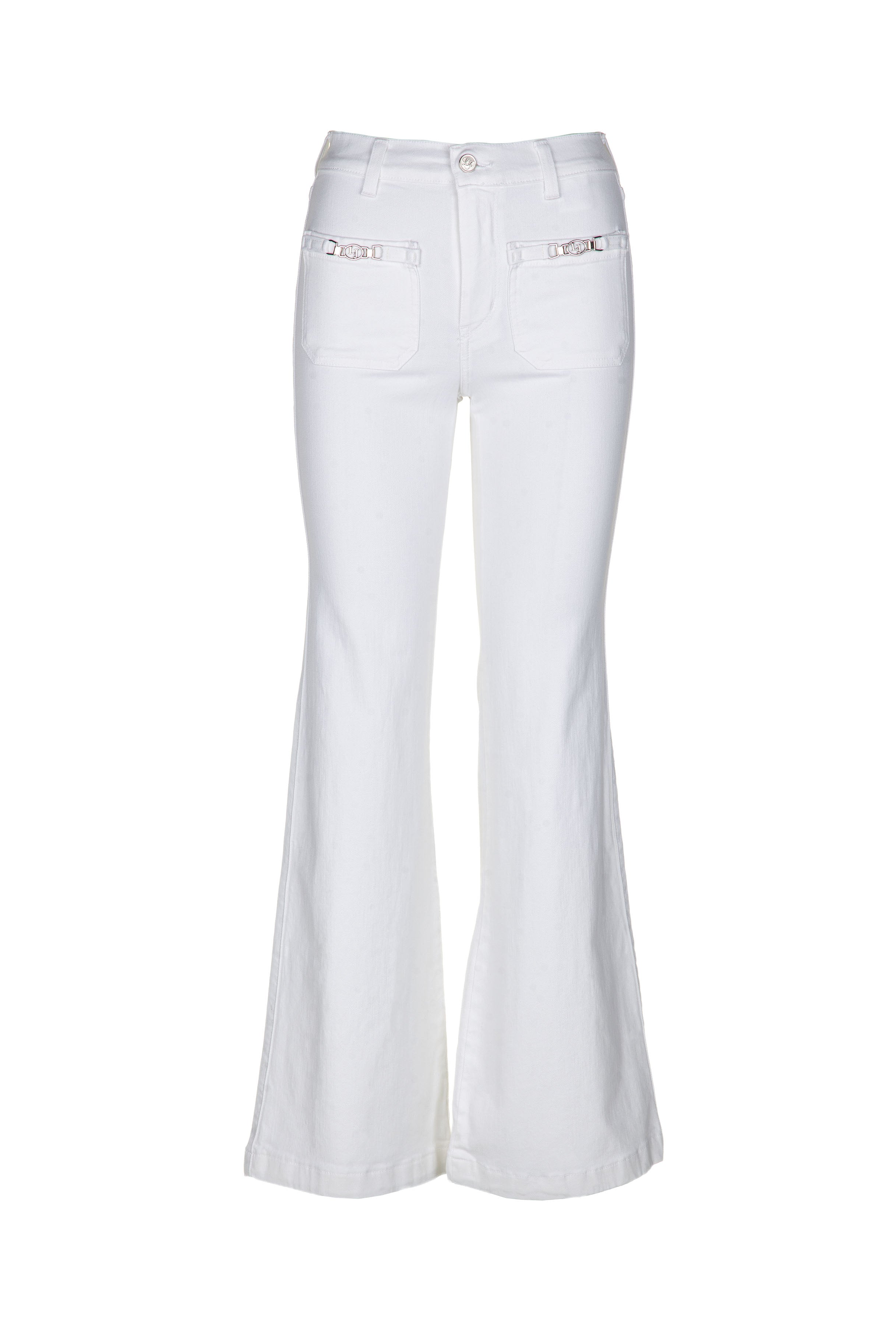 PANTALONA LIBERJEANS WIDE LEG COM APLICAÇÃO METÁLICA - Carla Valente