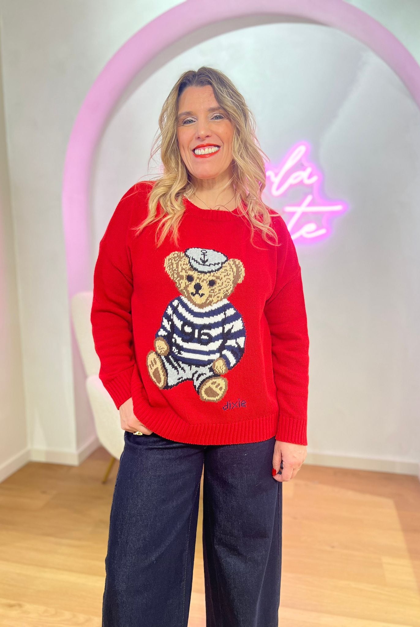 CAMISOLA DIXIE MALHA URSO MARINHEIRO - Carla Valente