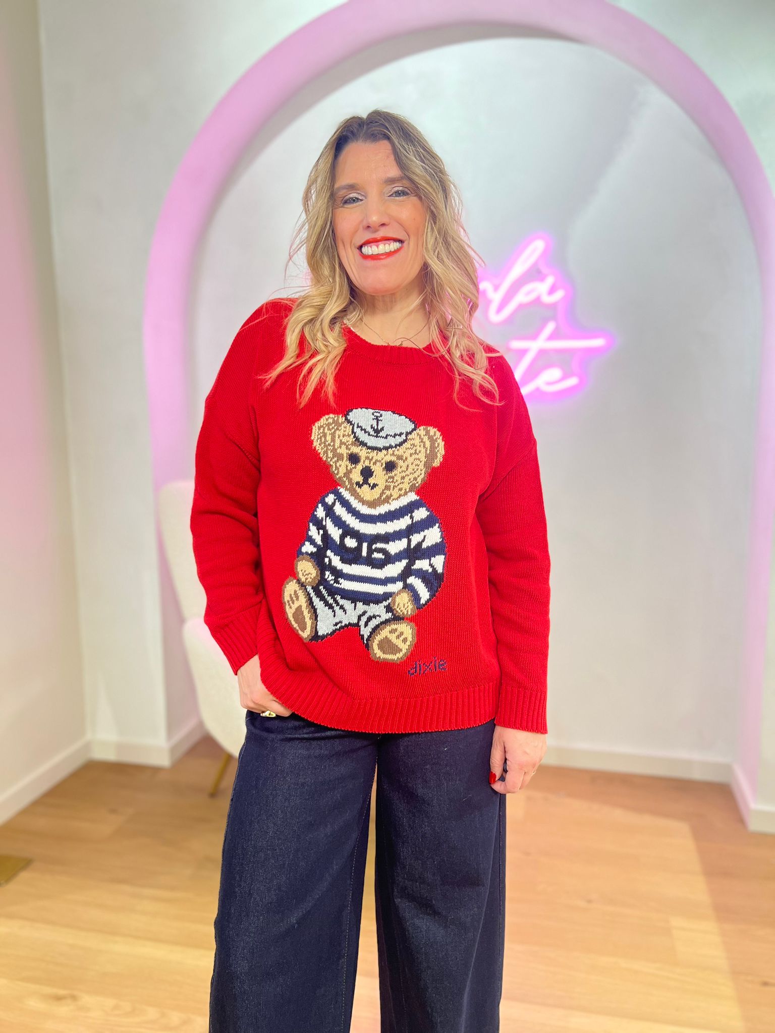 CAMISOLA DIXIE MALHA URSO MARINHEIRO - Carla Valente