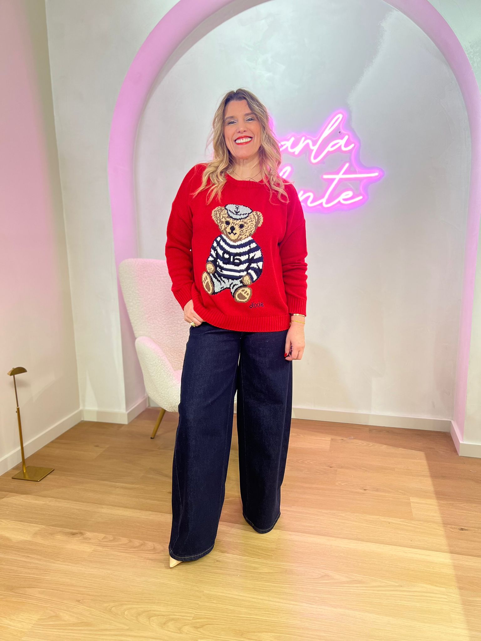 CAMISOLA DIXIE MALHA URSO MARINHEIRO - Carla Valente