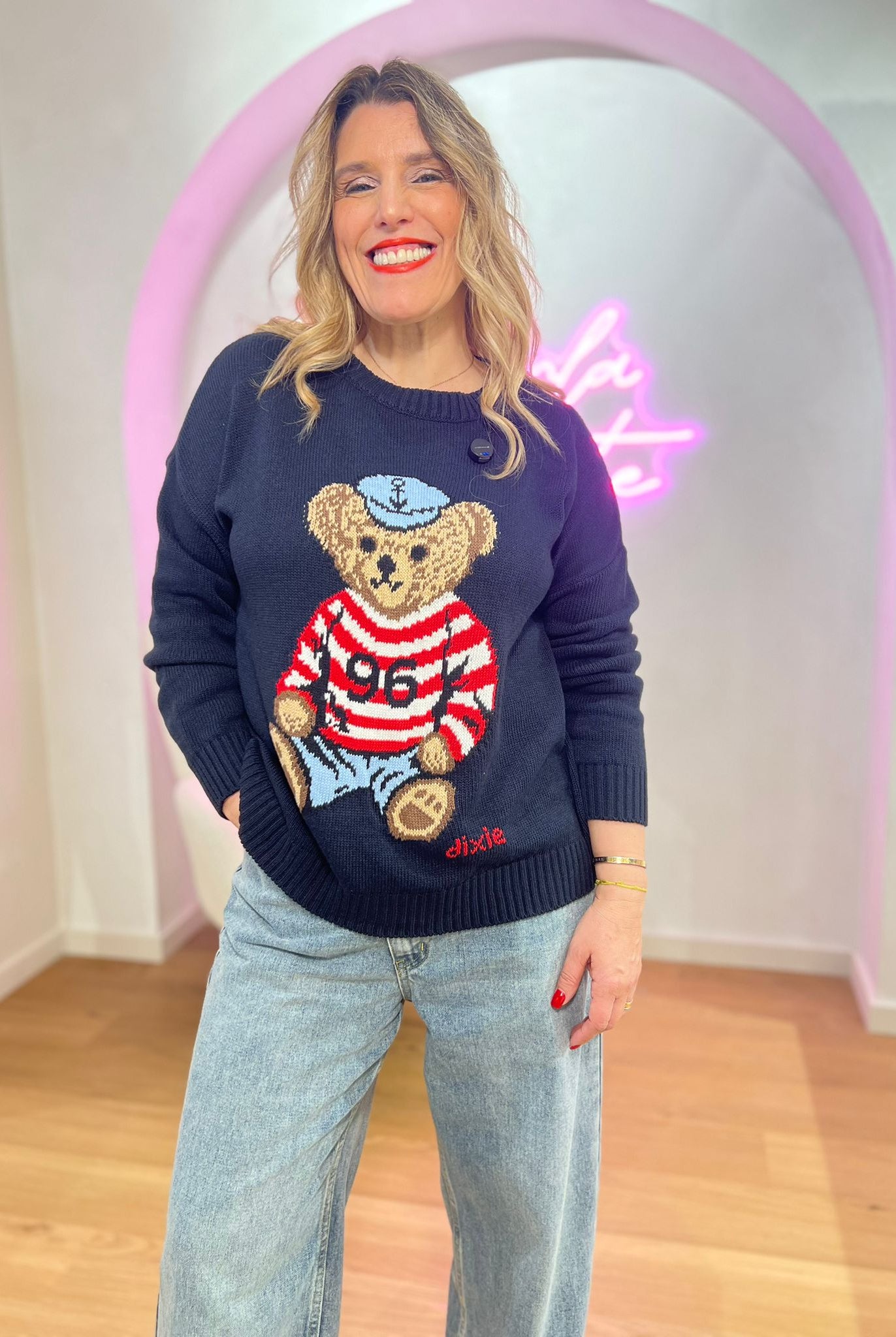 CAMISOLA DIXIE MALHA URSO MARINHEIRO - Carla Valente