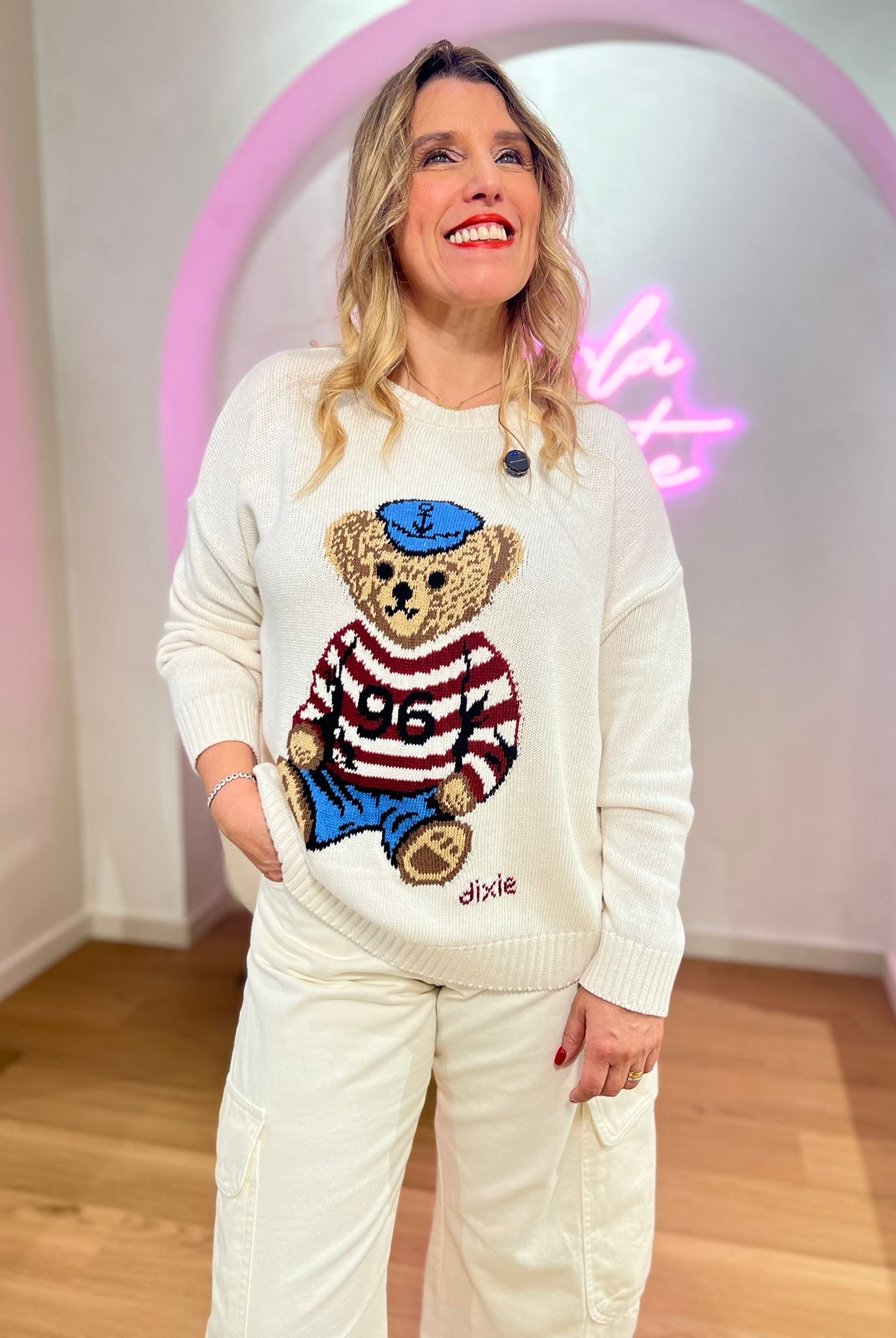 CAMISOLA DIXIE MALHA URSO MARINHEIRO - Carla Valente