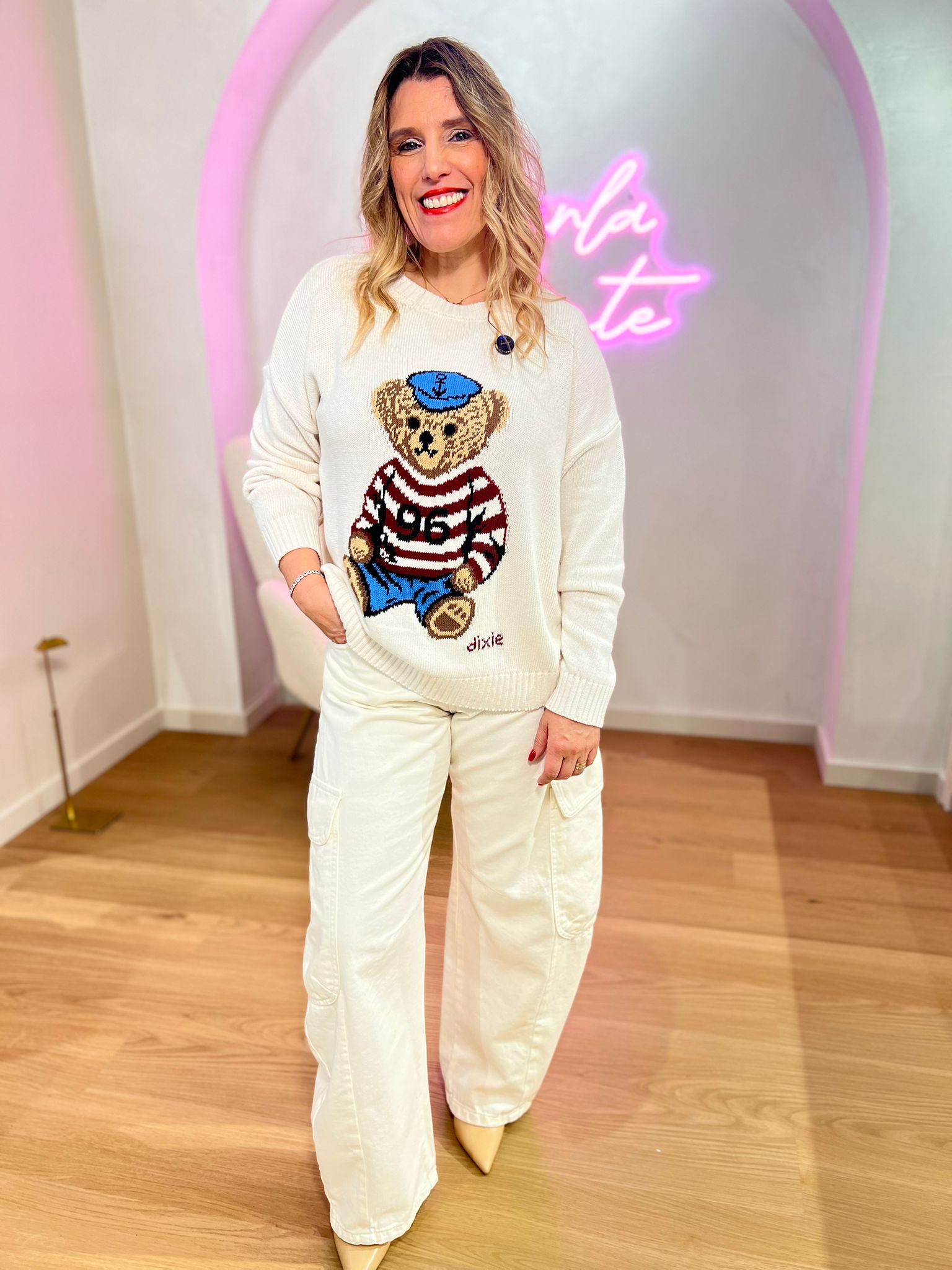 CAMISOLA DIXIE MALHA URSO MARINHEIRO - Carla Valente