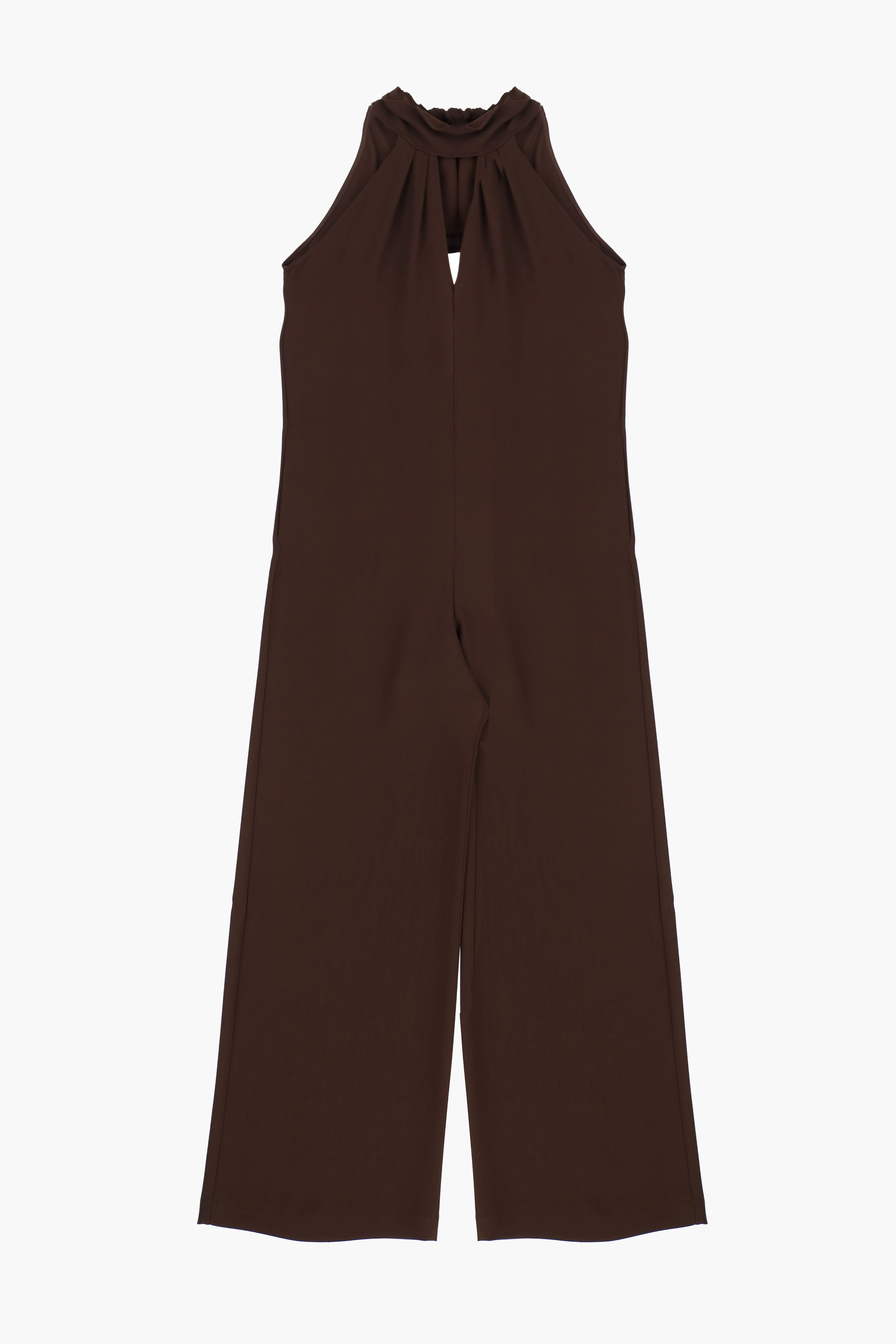 JUMPSUIT PLEASEA DECOTE HALTER - Carla Valente