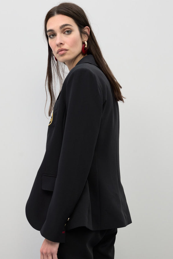 BLAZER LOLA CASADEMUNT CINTADO COM BOLSOS DE LAPELA - Carla Valente