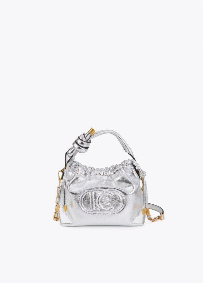BOLSA LOLA CASADEMUNT BUCKET COM LOGO EM RELEVO - Carla Valente