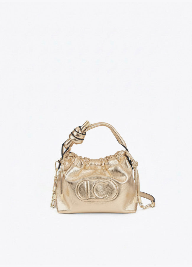 BOLSA LOLA CASADEMUNT BUCKET COM LOGO EM RELEVO - Carla Valente