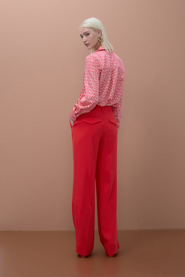 CAMISA MAITE DE CETIM COM LOGO - Carla Valente