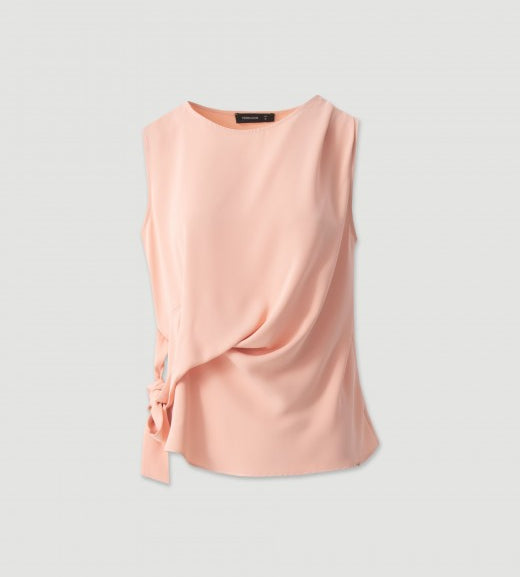 TOP FERRACHE FLUIDO C/DRAPEADO LATERAL - Carla Valente