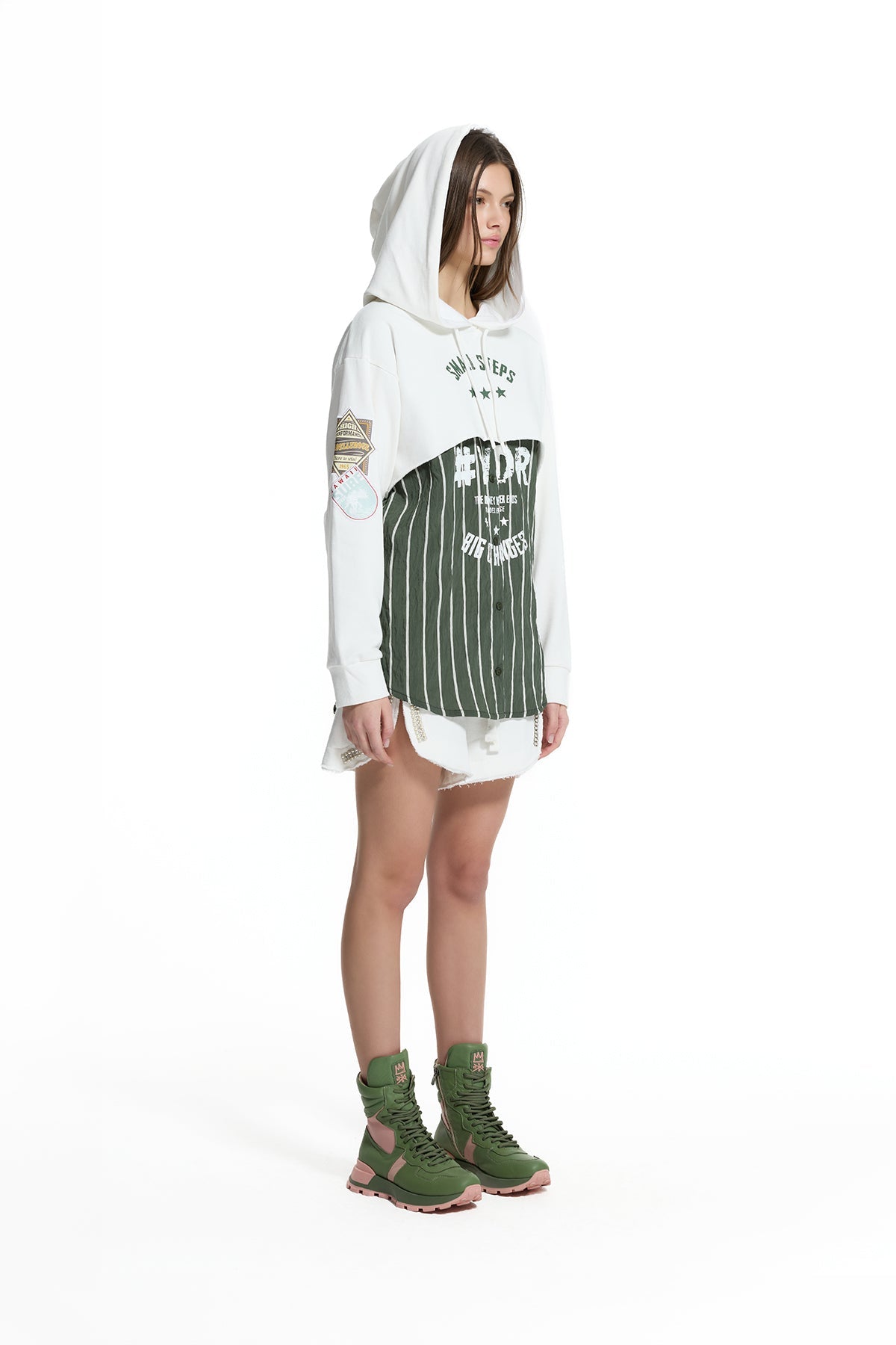 SWEATSHIRT VDR CAMISA SMALL STEPS BIG CHANGES - Carla Valente