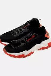 SNEAKER CASA DMNT PRETO/LARANJA - Carla Valente