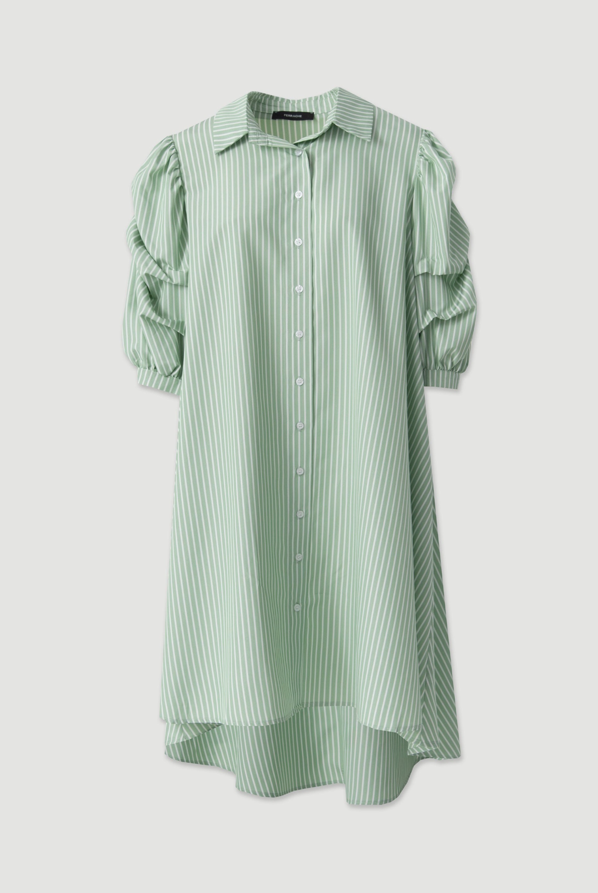VESTIDO FERRACHE CAMISEIRO RISCAS - Carla Valente