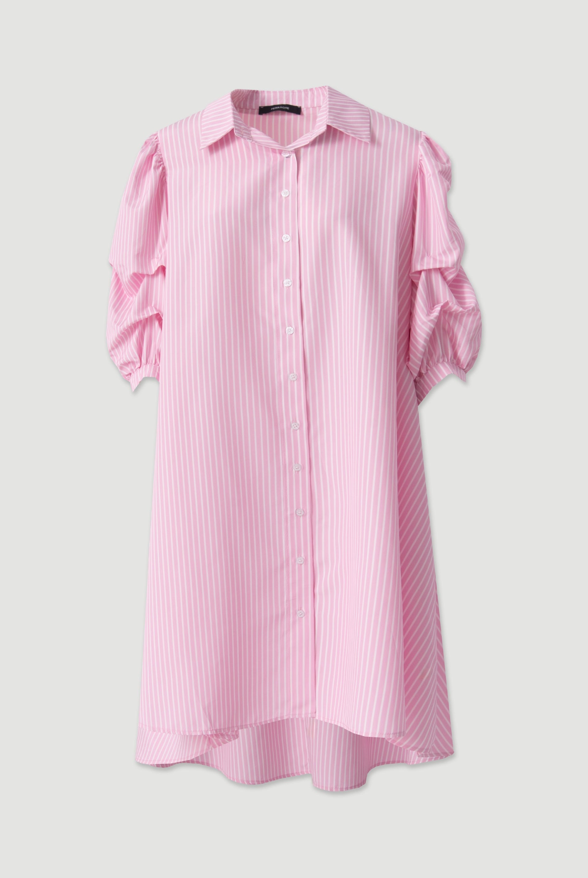 VESTIDO FERRACHE CAMISEIRO RISCAS - Carla Valente