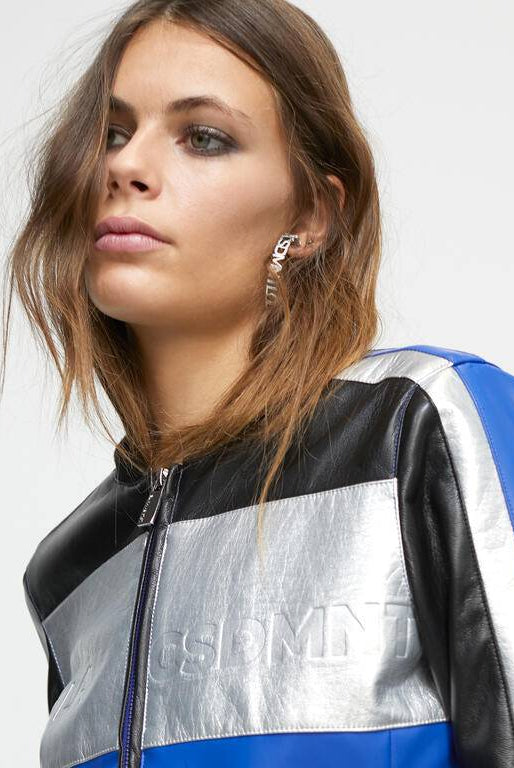 JAQUETA LOLA CASDMNT BIKER C/EFEITO COURO - Carla Valente