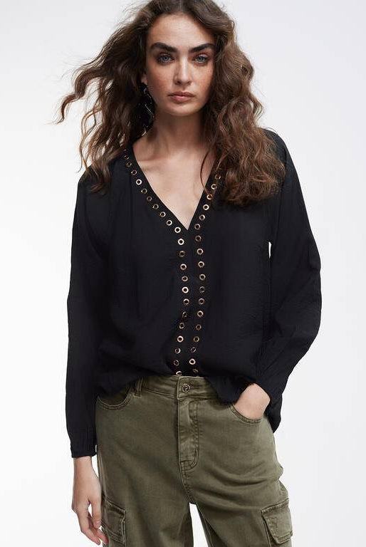 BLUSA LOLA CASADMNT C/MNGA BUFANTES COMS - Carla Valente