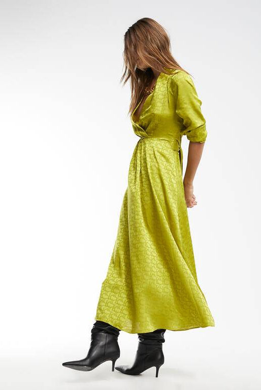 VESTIDO LOLA CASADMNT LONGO JACQUARD ESE - Carla Valente