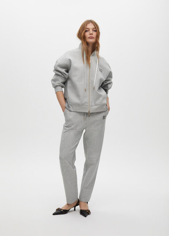 SWEATSHIRT LOLA CASADMNT COM ZIP DETALHE LATERAL - Carla Valente