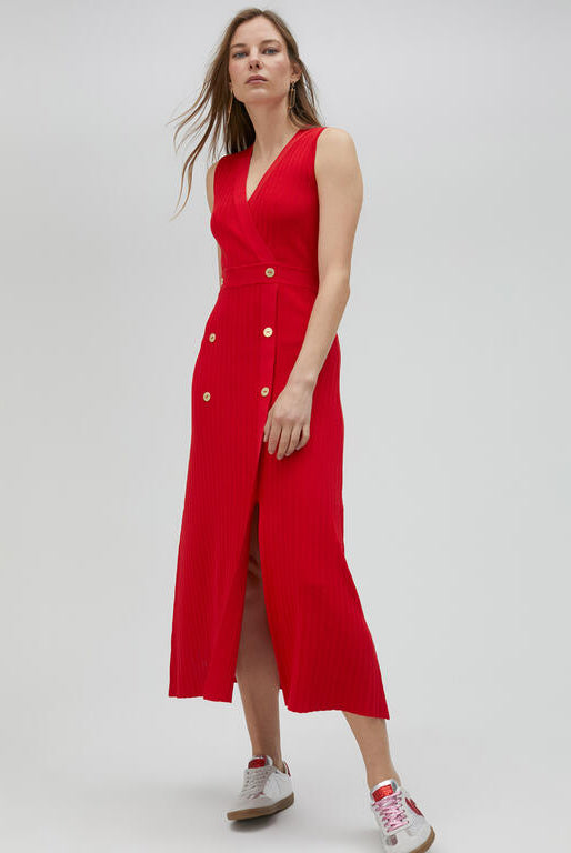 VESTIDO LOLA CASADMNT MALHA MIDI - Carla Valente
