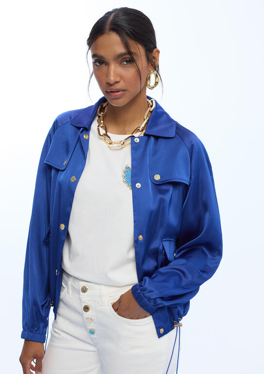 JACKET LOLA CASADEMUNT FLUÍDA COM BOLSOS - Carla Valente