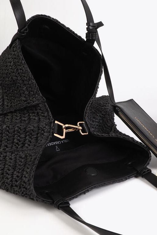 BOLSA LOLA CASADMNT DESTRUTURADO RAFIA SUMMER CLUB - Carla Valente