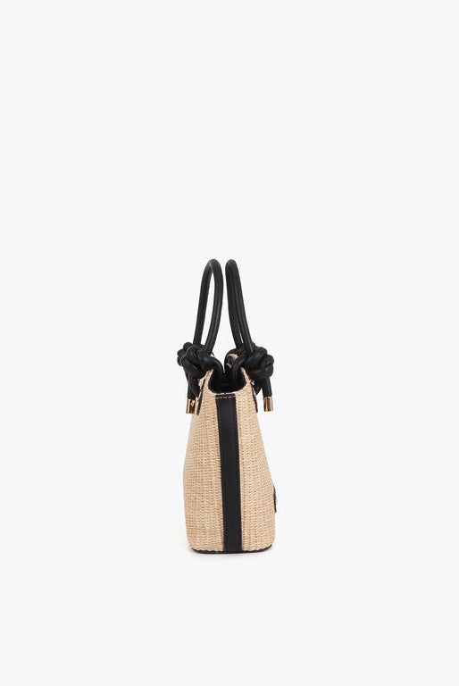 BOLSA LOLA CASADMNT EFEITO RAFIA E PELE - Carla Valente