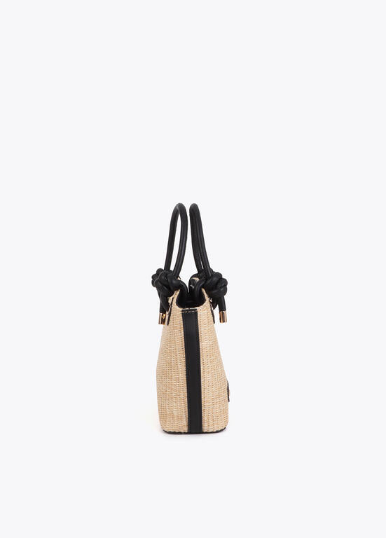 BOLSA LOLA CASADMNT EFEITO RAFIA E PELE - Carla Valente
