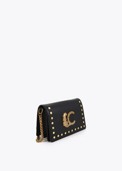 BOLSA LOLA CASADEMUNT OMBRO COM ABA TACHAS MNGRM ANML PRINT - Carla Valente