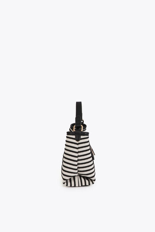 BANDOLERA LOLA CASADMNT TECIDO RISCAS EFEITO PELE - Carla Valente