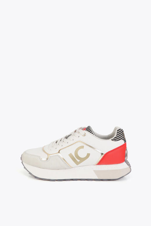 TÉNIS LOLA CASADMNT PLATAFORMA TRICOLOR DETALHES COURO - Carla Valente