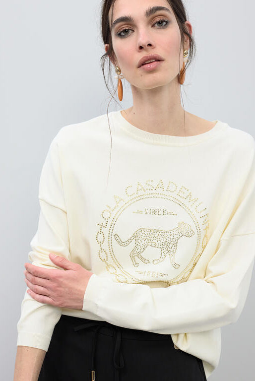 JERSEY LOLA CASADMNT C/ STRASS - Carla Valente