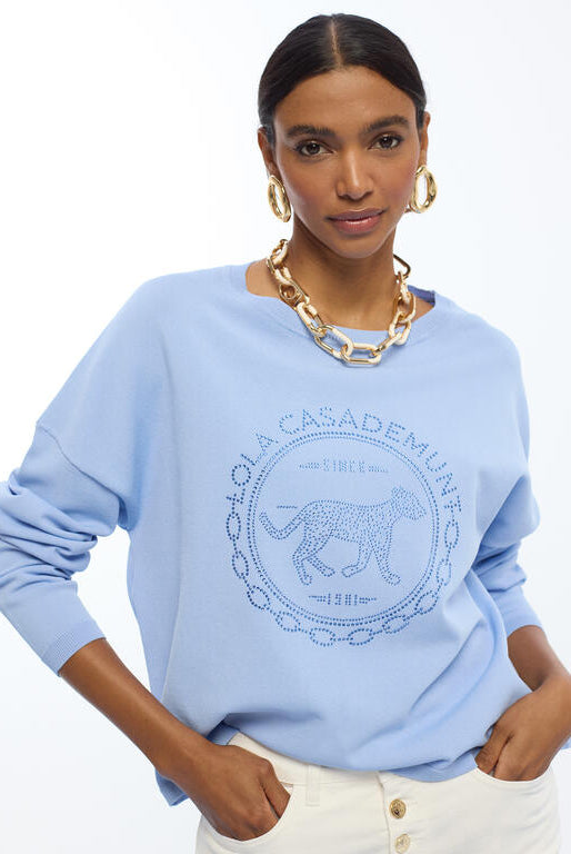 JERSEY LOLA CASADMNT C/ STRASS - Carla Valente
