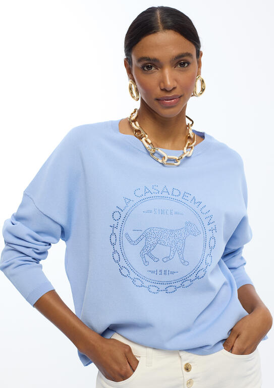 JERSEY LOLA CASADMNT C/ STRASS - Carla Valente