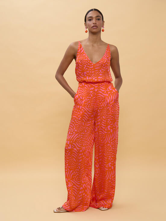 PANTALONA LOLA CASADEMNT COM ESTAMPADO DE MANCHAS - Carla Valente