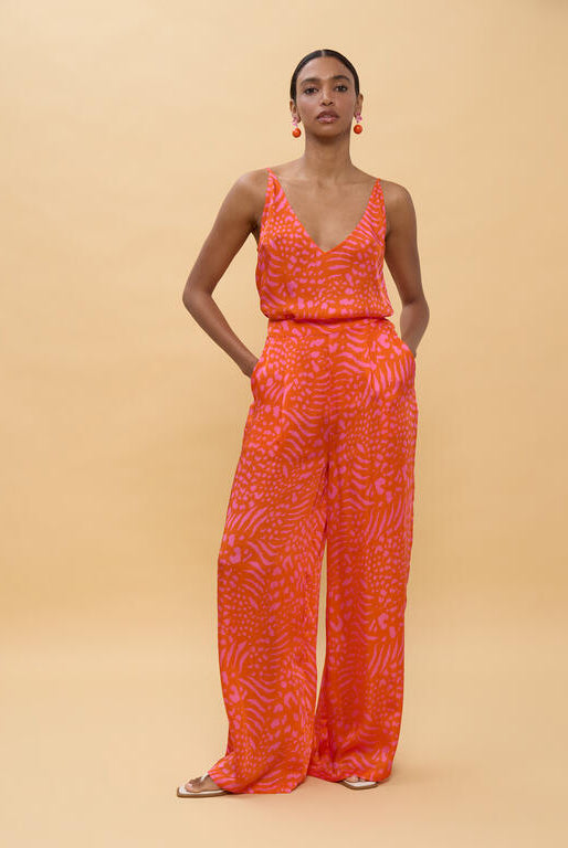 PANTALONA LOLA CASADEMNT COM ESTAMPADO DE MANCHAS - Carla Valente