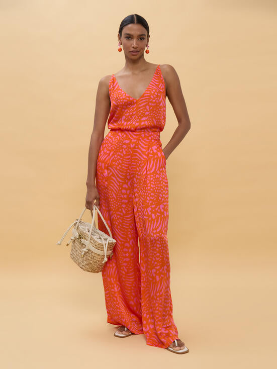 PANTALONA LOLA CASADEMNT COM ESTAMPADO DE MANCHAS - Carla Valente