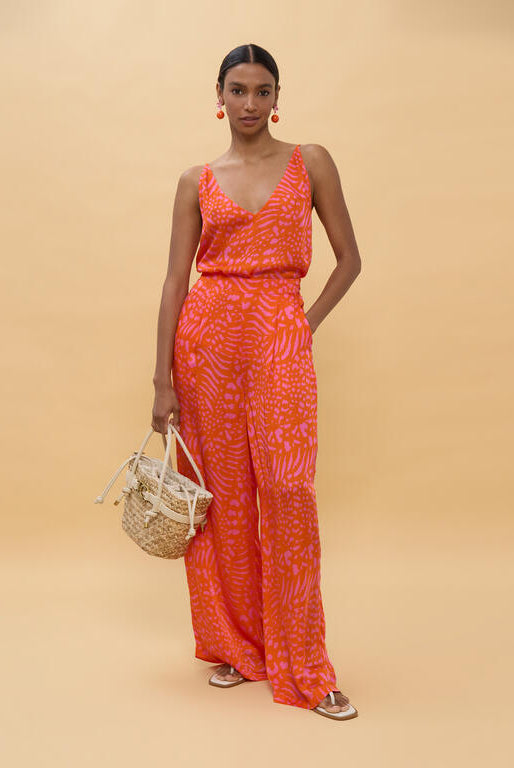 PANTALONA LOLA CASADEMNT COM ESTAMPADO DE MANCHAS - Carla Valente
