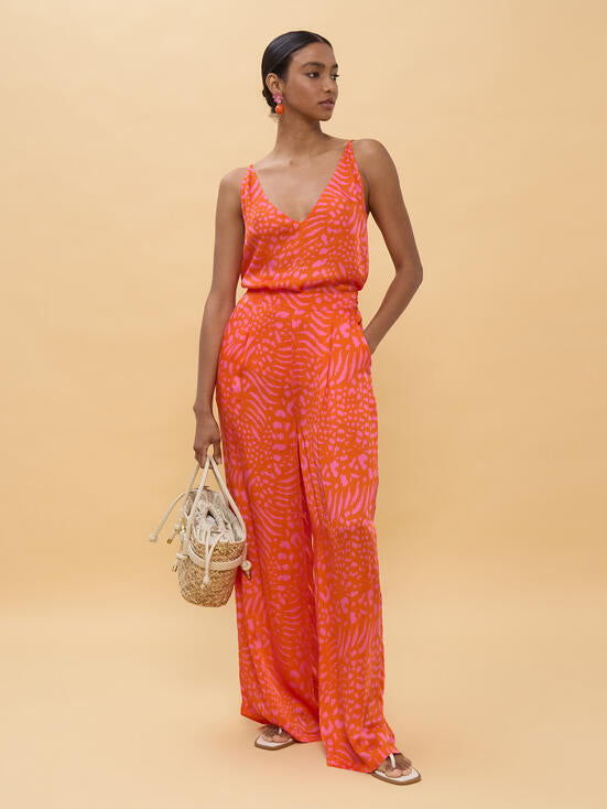 PANTALONA LOLA CASADEMNT COM ESTAMPADO DE MANCHAS - Carla Valente