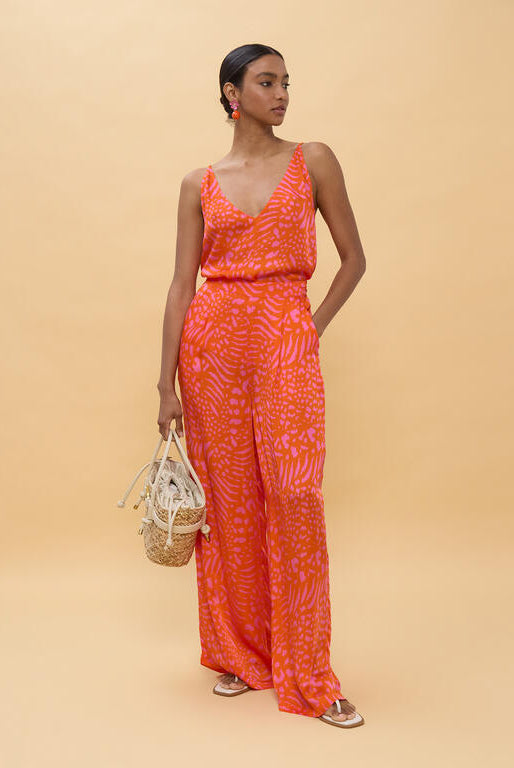 PANTALONA LOLA CASADEMNT COM ESTAMPADO DE MANCHAS - Carla Valente