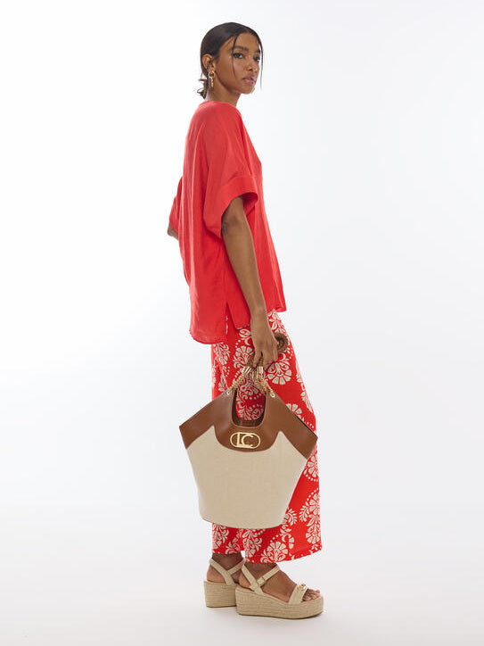 CULOTTE LOLA CASADEMUNT FLUIDO ESTAMPADO PAISLEY - Carla Valente